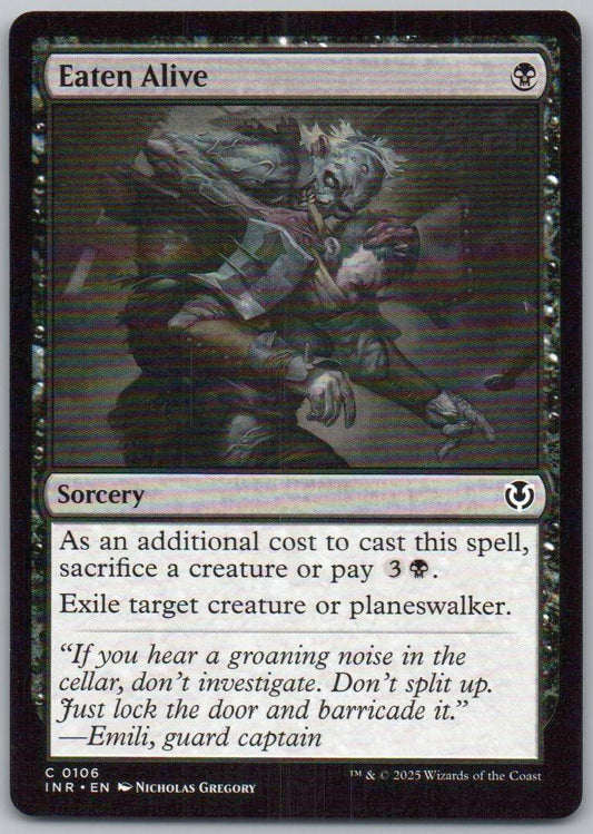 Eaten Alive 106 0 Sorcery Card - Innistrad Remastered