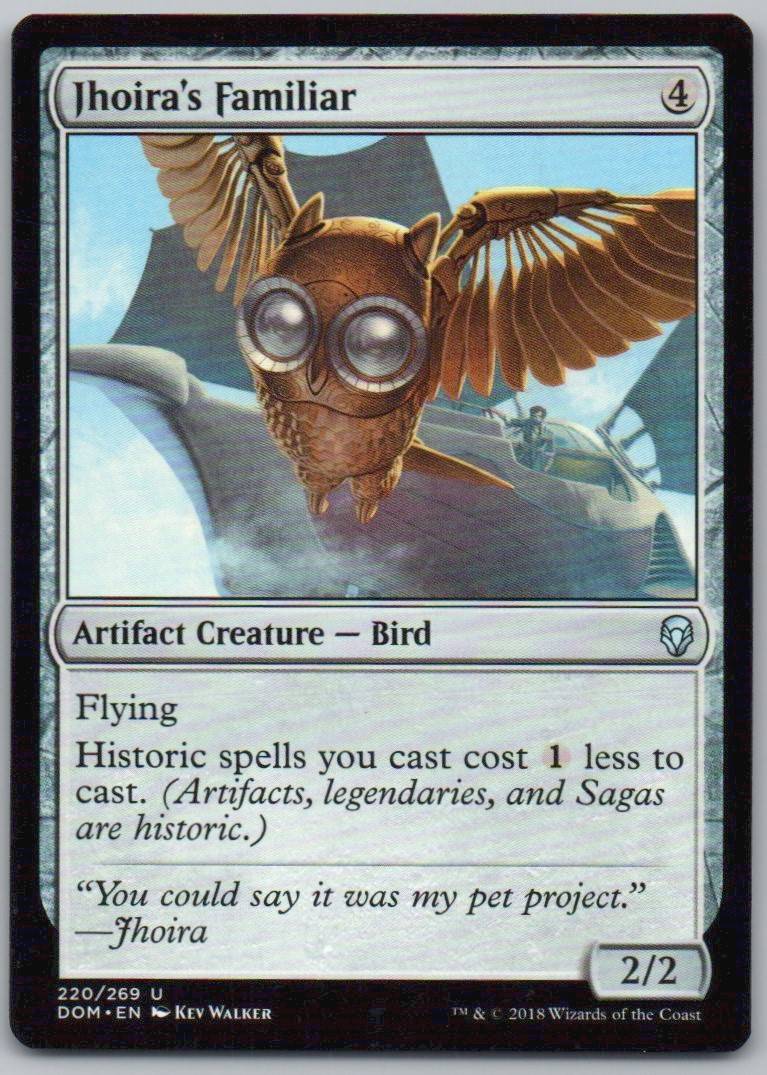 Jhoira's Familiar 220 Normal Artifact Card - Dominaria