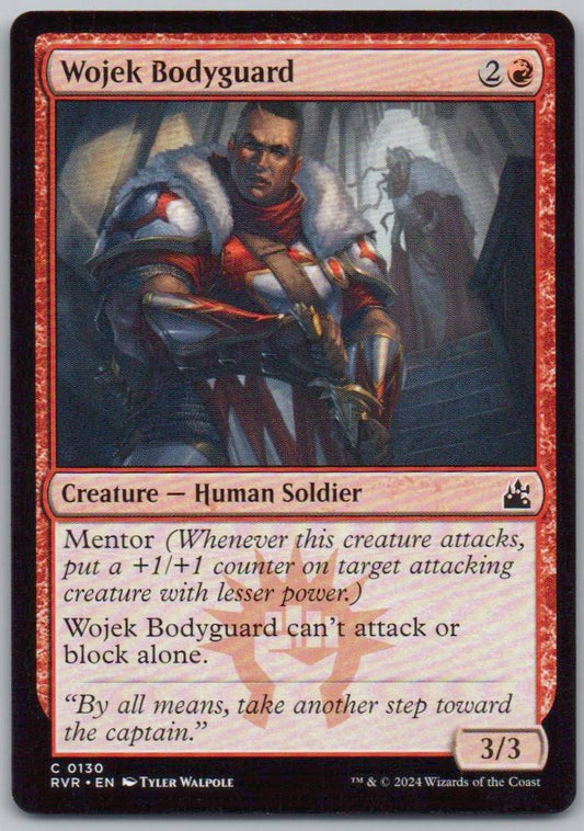 Wojek Bodyguard 130 Normal Creature Card - Ravnica Remastered
