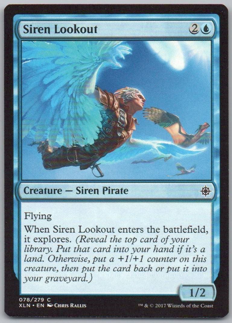 Siren Lookout 78 Normal Creature Card - Ixalan