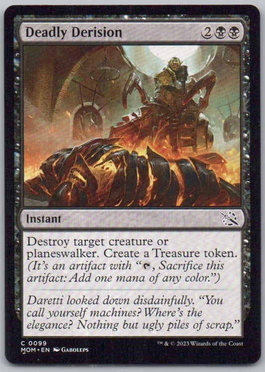 Deadly Derision 99 0 Instant Card - March of the Machine