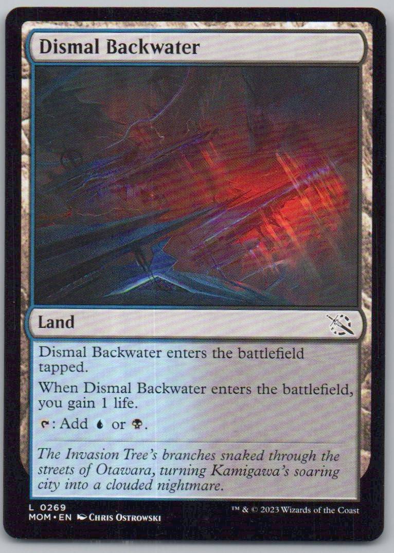Dismal Backwater 269 0 Land Card - March of the Machine