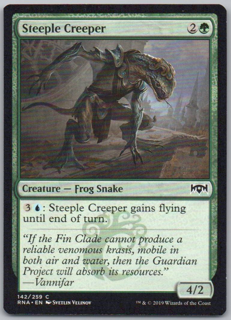 Steeple Creeper 142 Normal Creature Card - Ravnica Allegiance