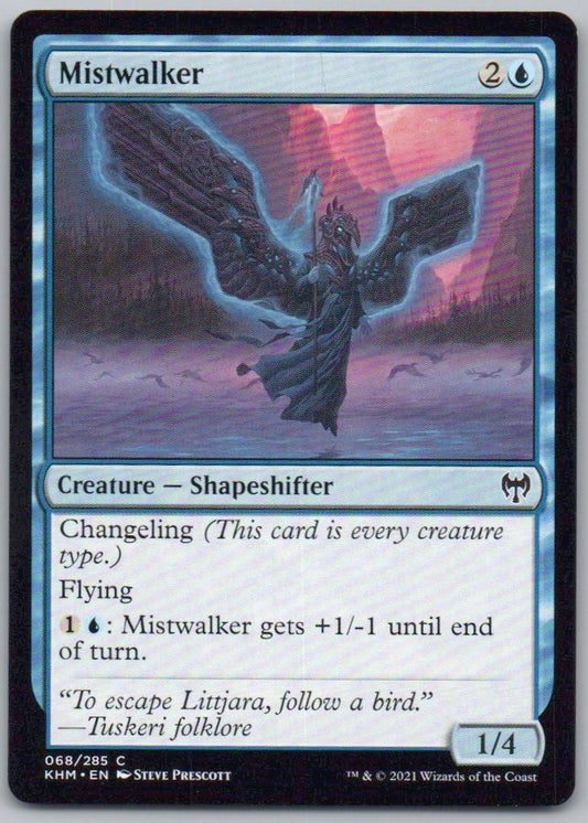Mistwalker 68 Normal Creature Card - Kaldheim