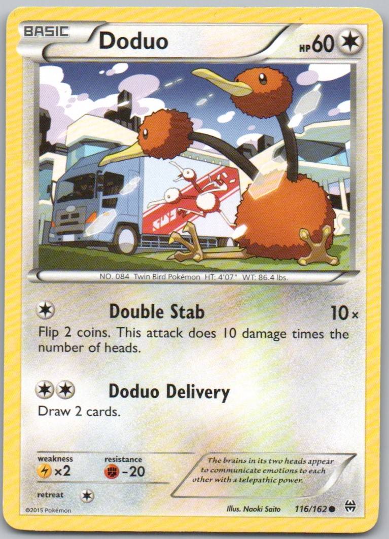 Doduo 116 Normal Colorless Card - BREAKthrough