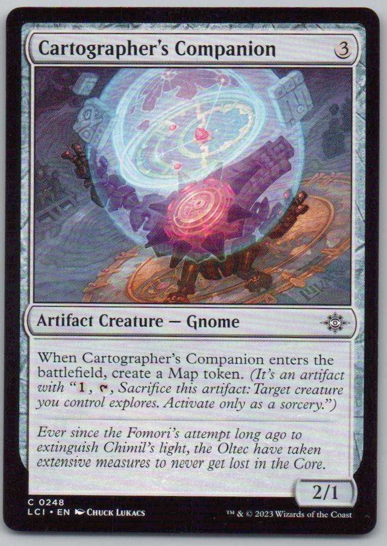 Cartographer's Companion 248 0 Artifact Card - The Lost Caverns of Ixalan