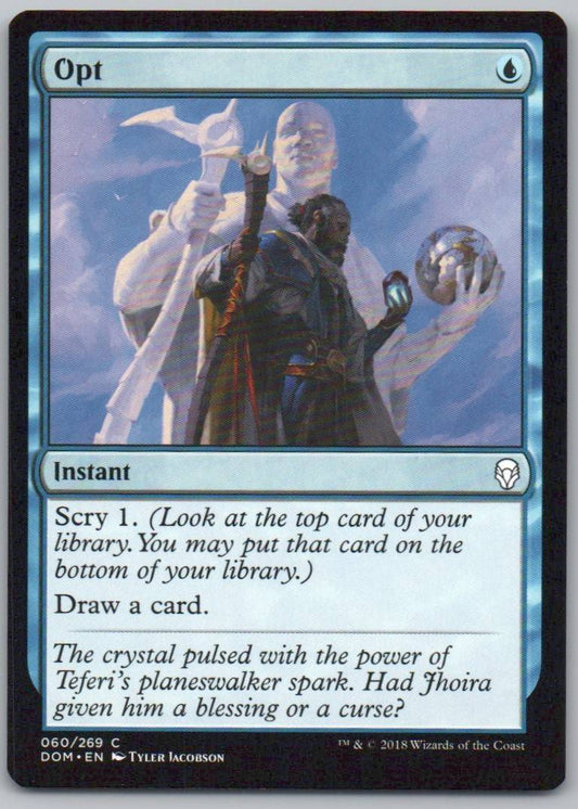Opt 60 Normal Instant Card - Dominaria