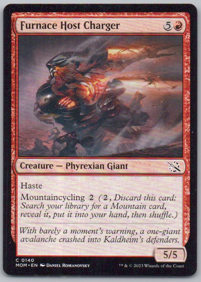 Furnace Host Charger 140 0 Creature Card - March of the Machine