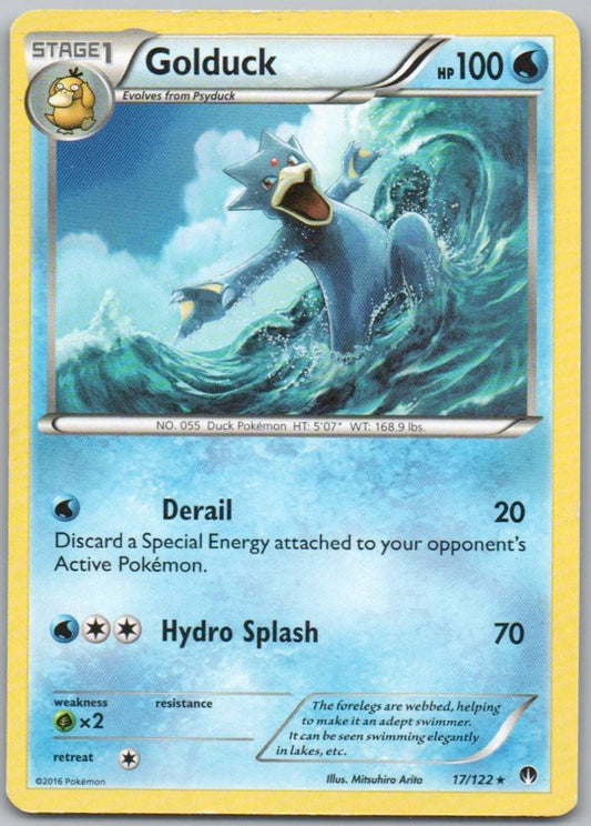 Golduck 017 Normal Water Card - BREAKpoint