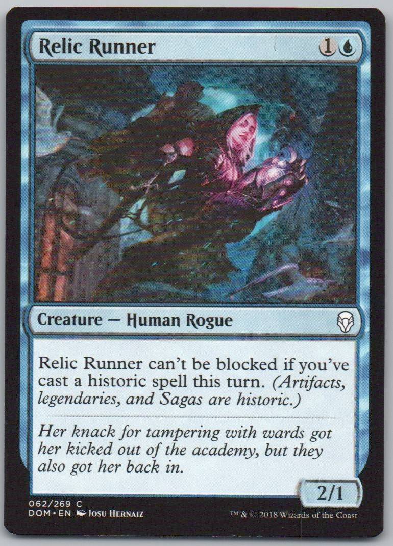 Relic Runner 62 Normal Creature Card - Dominaria