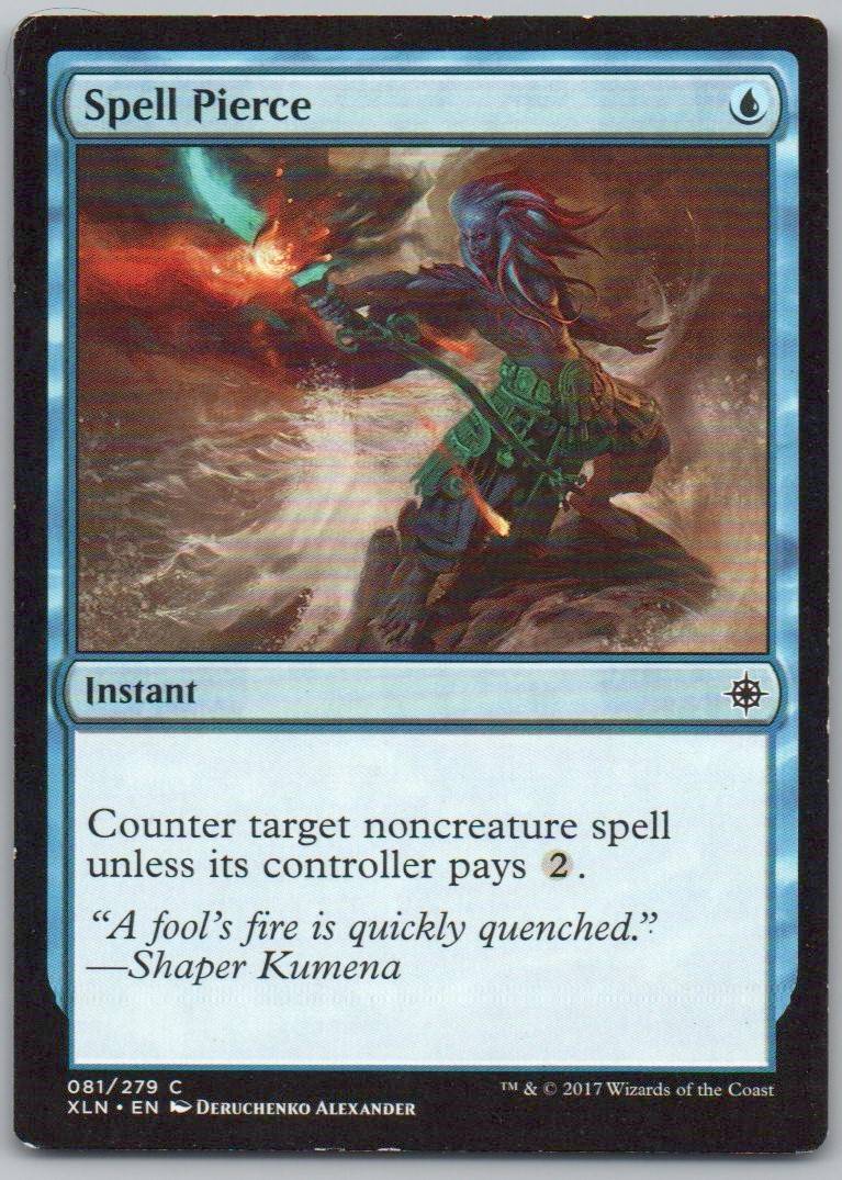 Spell Pierce 81 Normal Instant Card - Ixalan