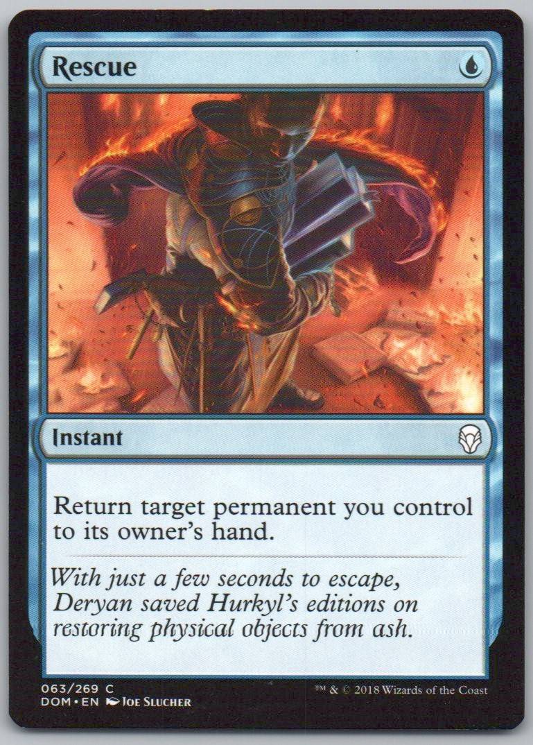 Rescue 63 Normal Instant Card - Dominaria