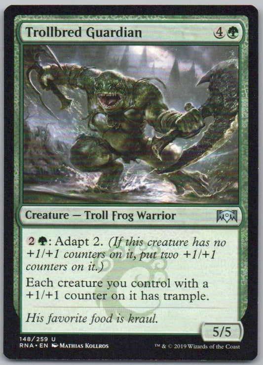 Trollbred Guardian 148 Normal Creature Card - Ravnica Allegiance