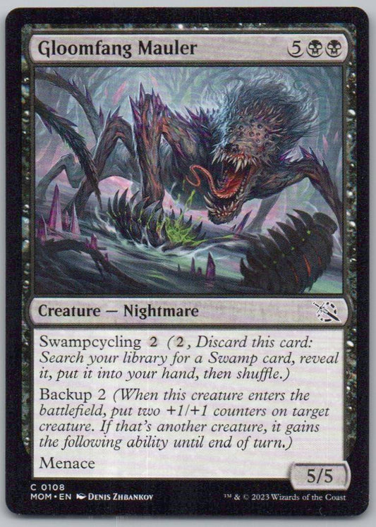 Gloomfang Mauler 108 0 Creature Card - March of the Machine