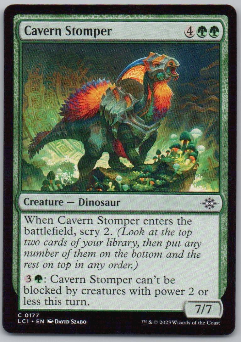 Cavern Stomper 177 0 Creature Card - The Lost Caverns of Ixalan