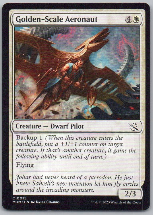 Golden-Scale Aeronaut 15 0 Creature Card - March of the Machine