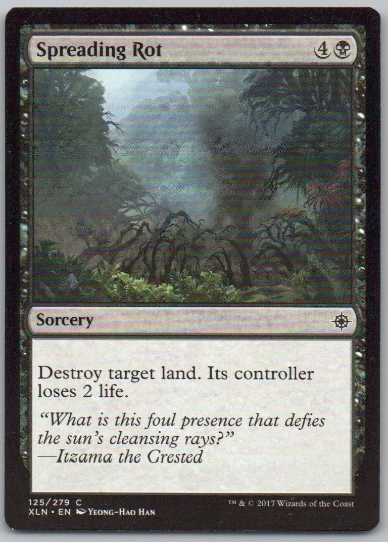 Spreading Rot 125 Normal Sorcery Card - Ixalan