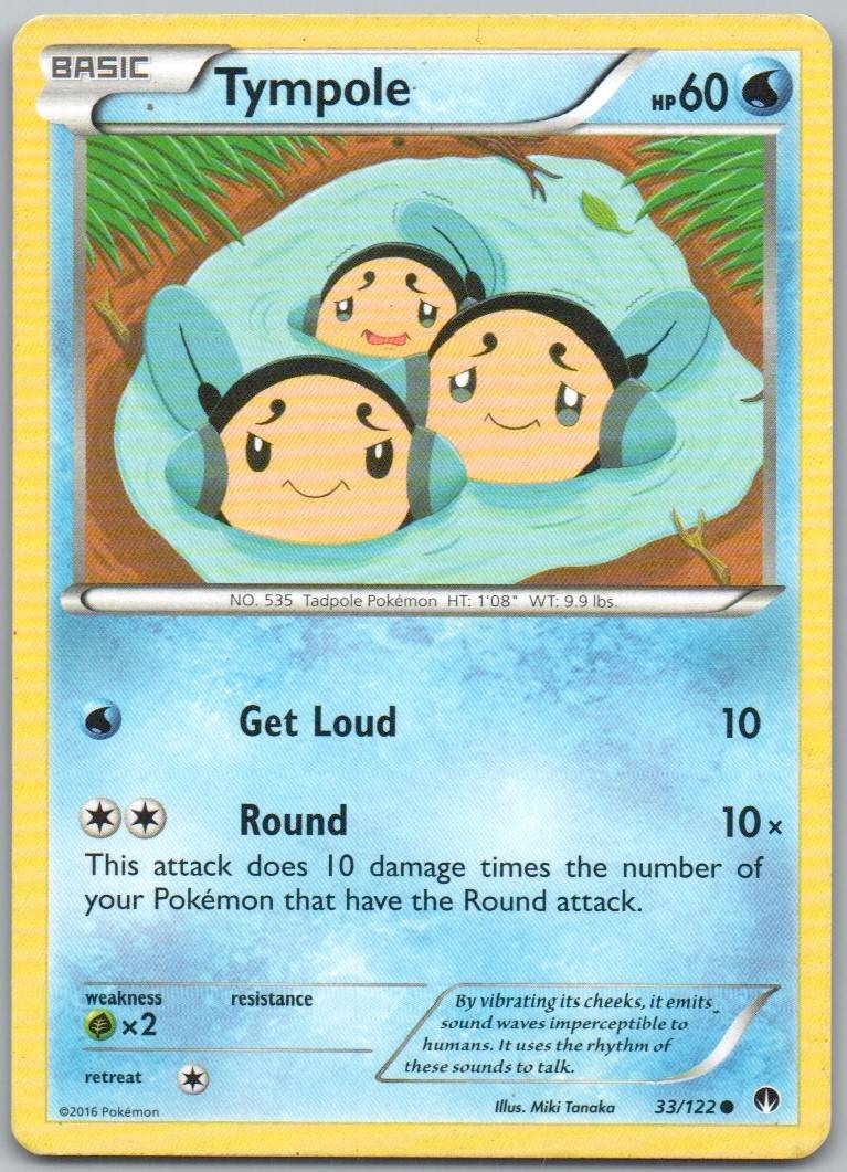 Tympole 033 Normal Water Card - BREAKpoint