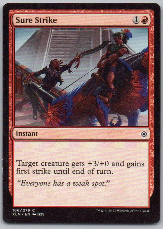 Sure Strike 166 Normal Instant Card - Ixalan