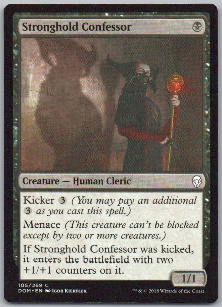 Stronghold Confessor 105 Normal Creature Card - Dominaria