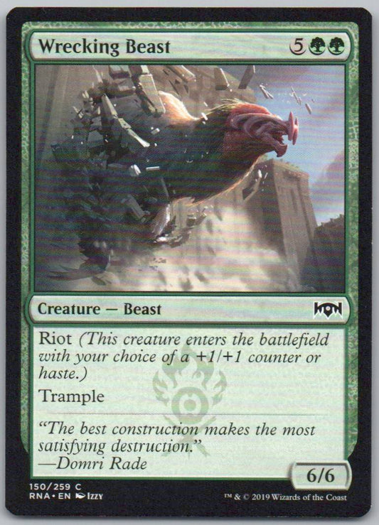 Wrecking Beast 150 Normal Creature Card - Ravnica Allegiance