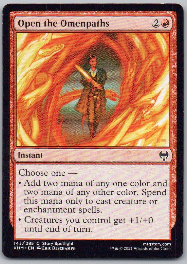 Open the Omenpaths 143 Normal Instant Card - Kaldheim