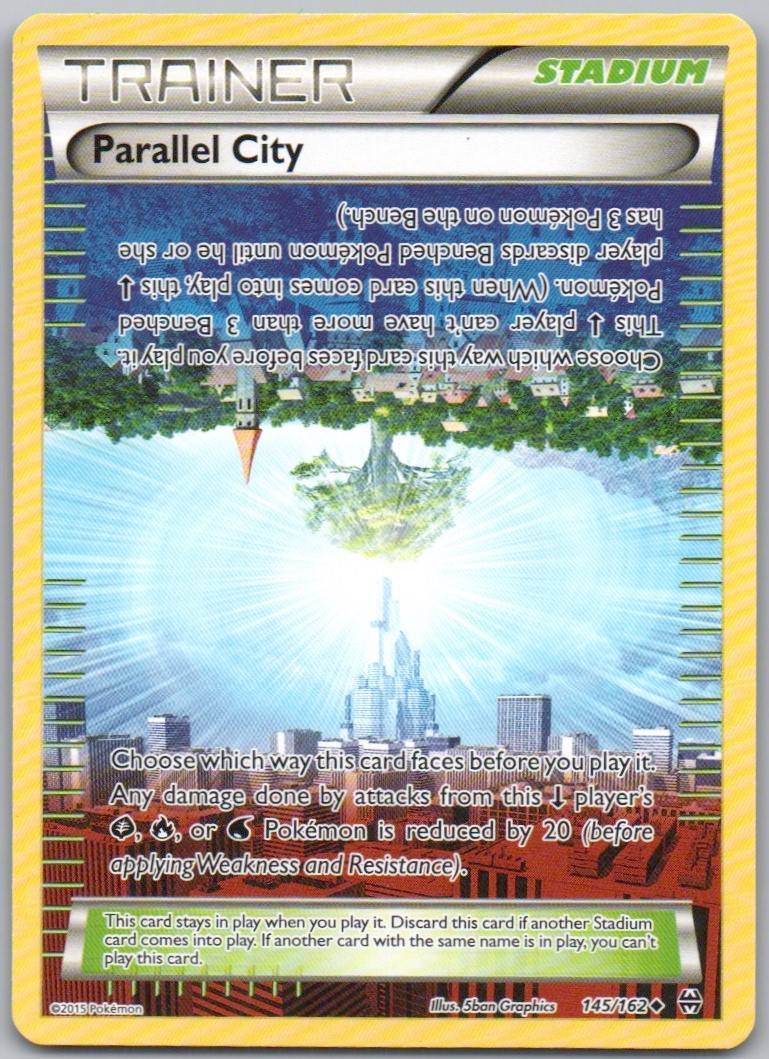 Parallel City 145 Normal Trainer Card - BREAKthrough