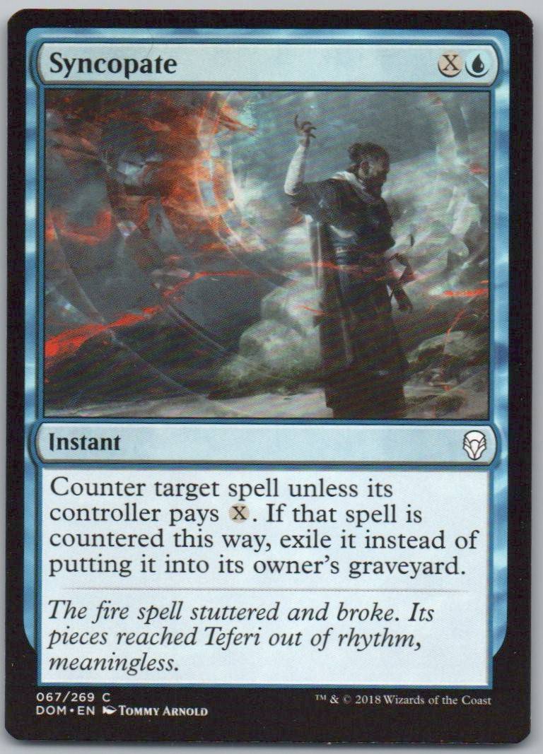 Syncopate 67 Normal Instant Card - Dominaria