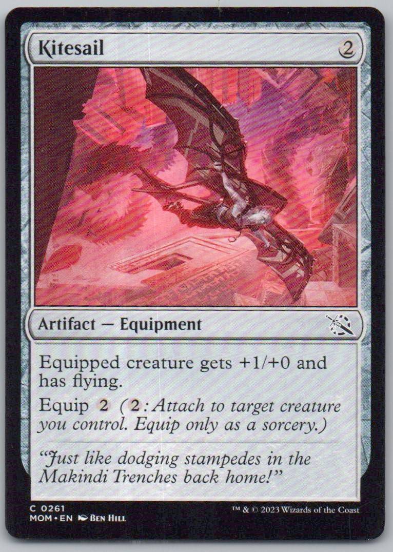 Kitesail 261 0 Artifact Card - March of the Machine