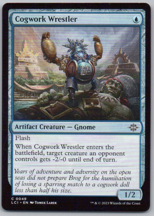 Cogwork Wrestler 49 0 Artifact Card - The Lost Caverns of Ixalan