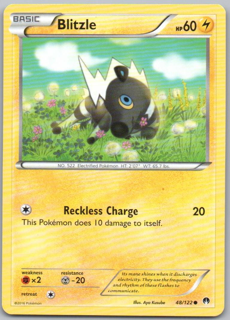 Blitzle 048 Normal Lightning Card - BREAKpoint