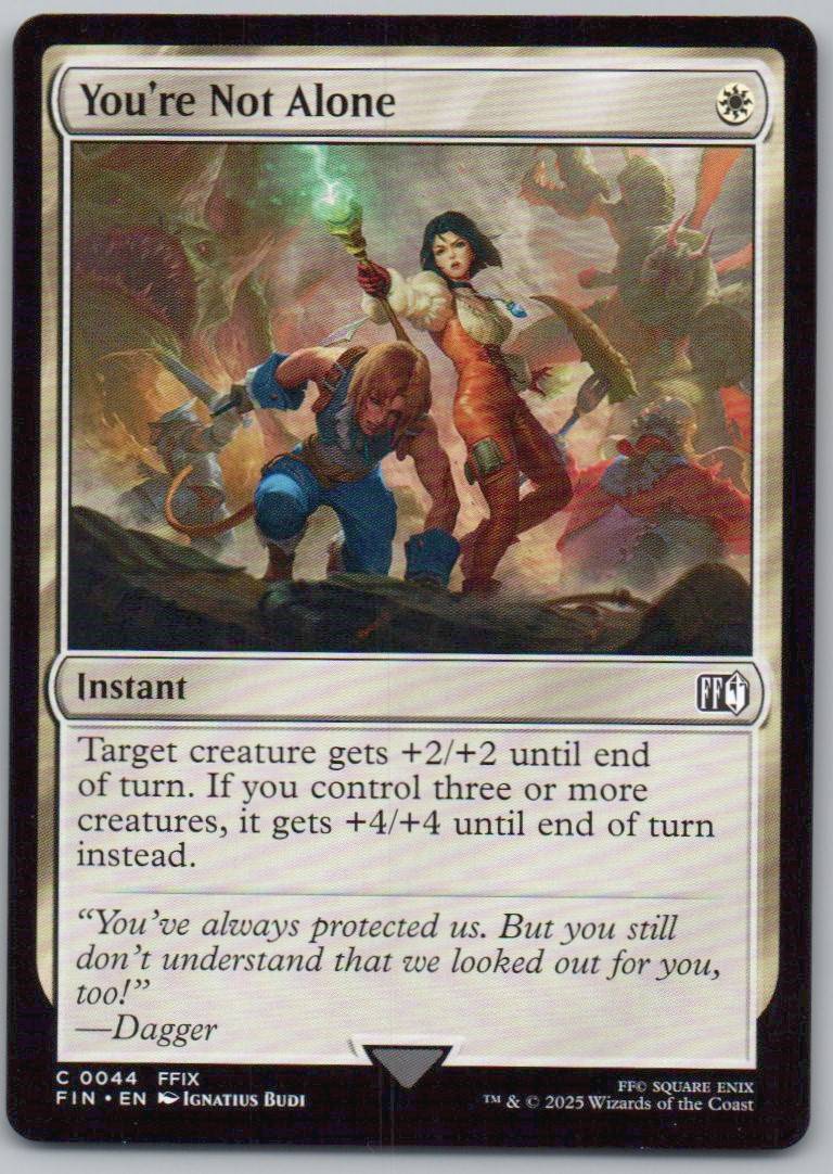 You're Not Alone 44 Normal Instant Card - FINAL FANTASY