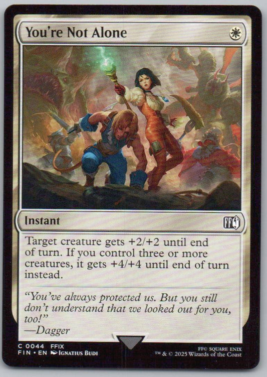 You're Not Alone 44 Normal Instant Card - FINAL FANTASY