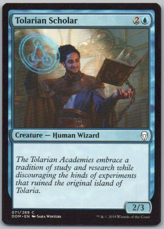 Tolarian Scholar 71 Normal Creature Card - Dominaria