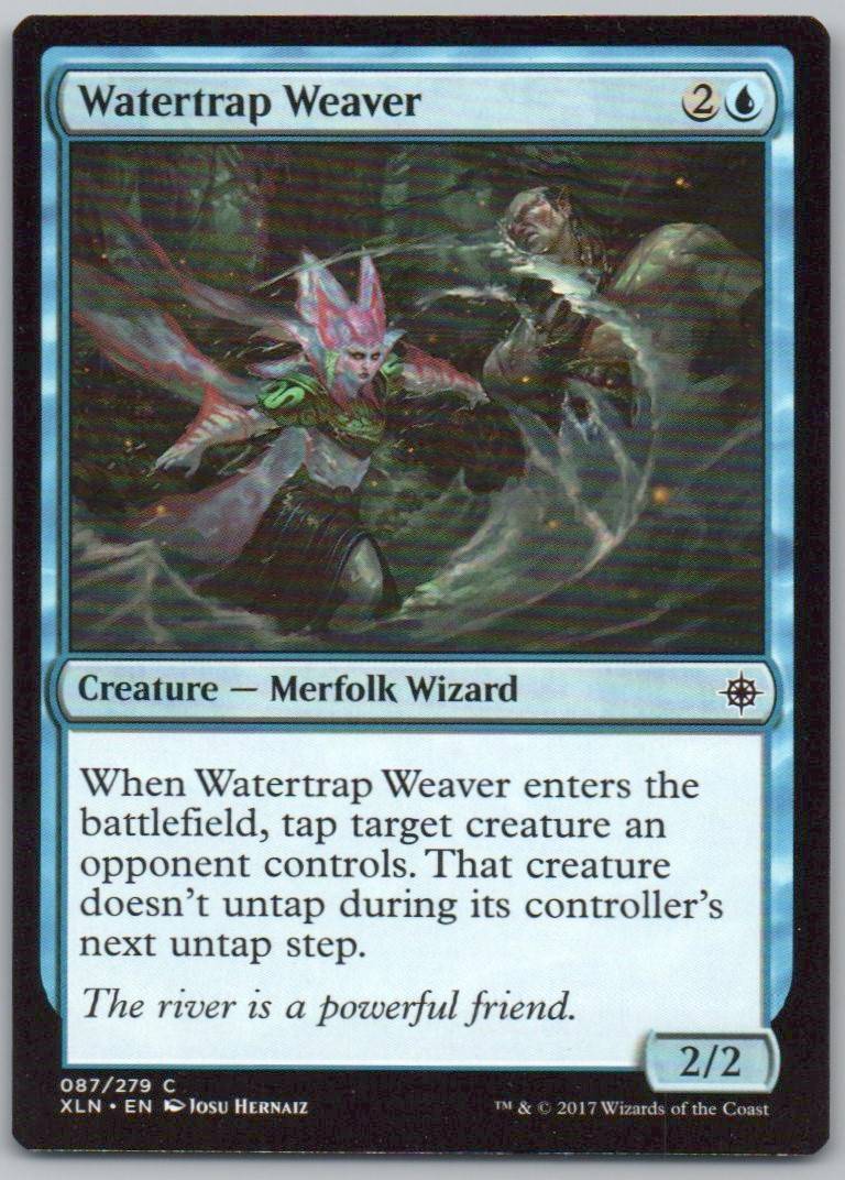 Watertrap Weaver 87 Normal Creature Card - Ixalan