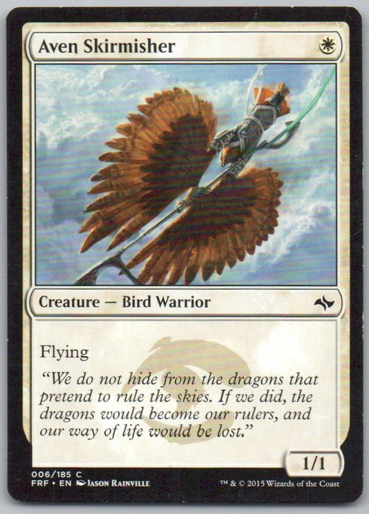 Aven Skirmisher 6 Normal Creature Card - Fate Reforged