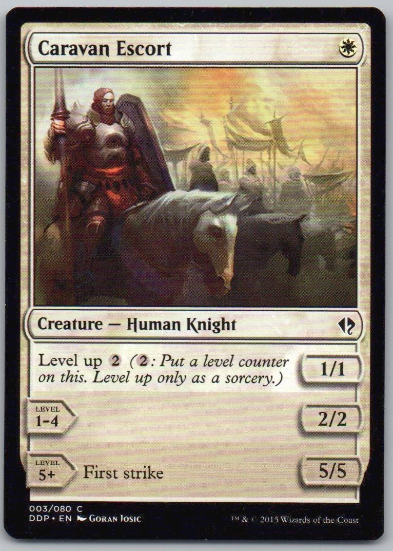Caravan Escort 3 Normal Creature Card - Duel Decks: Zendikar vs. Eldrazi
