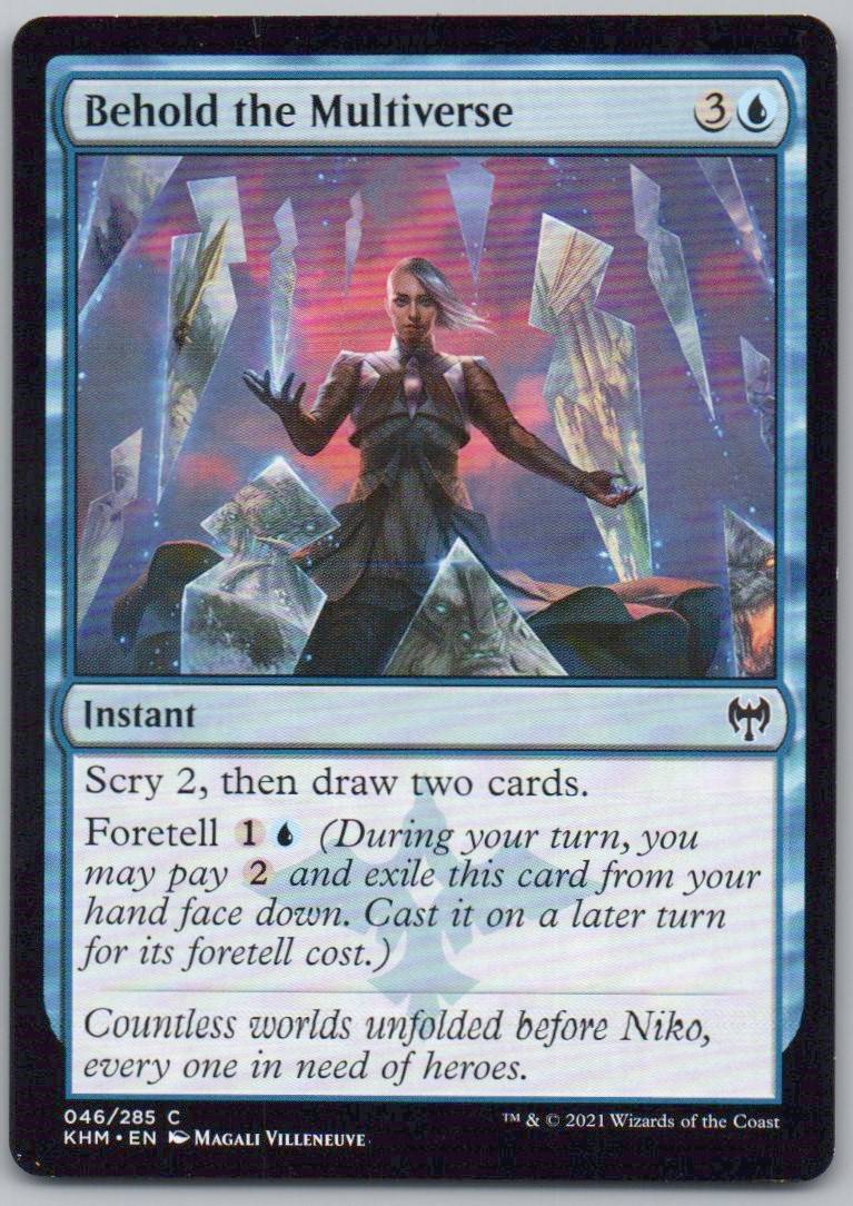Behold the Multiverse 46 Normal Instant Card - Kaldheim