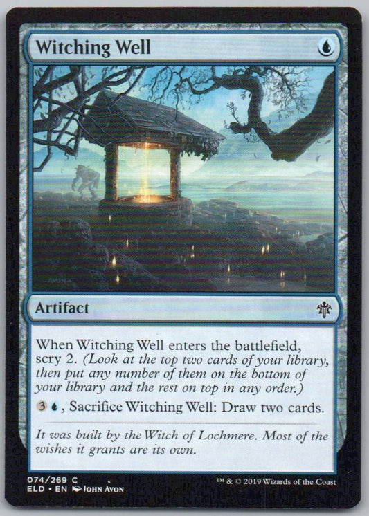 Witching Well 74 Normal Artifact Card - Throne of Eldraine
