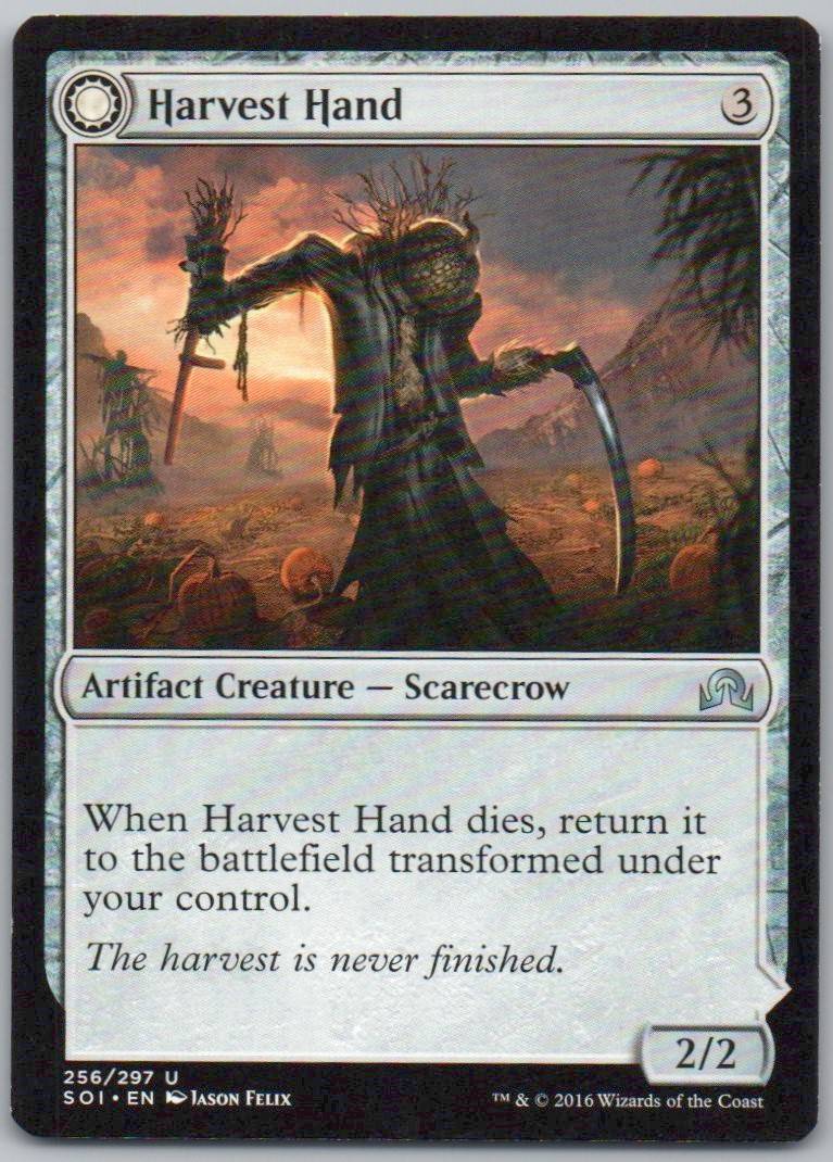 Harvest Hand 256 Normal Artifact Card - Shadows over Innistrad