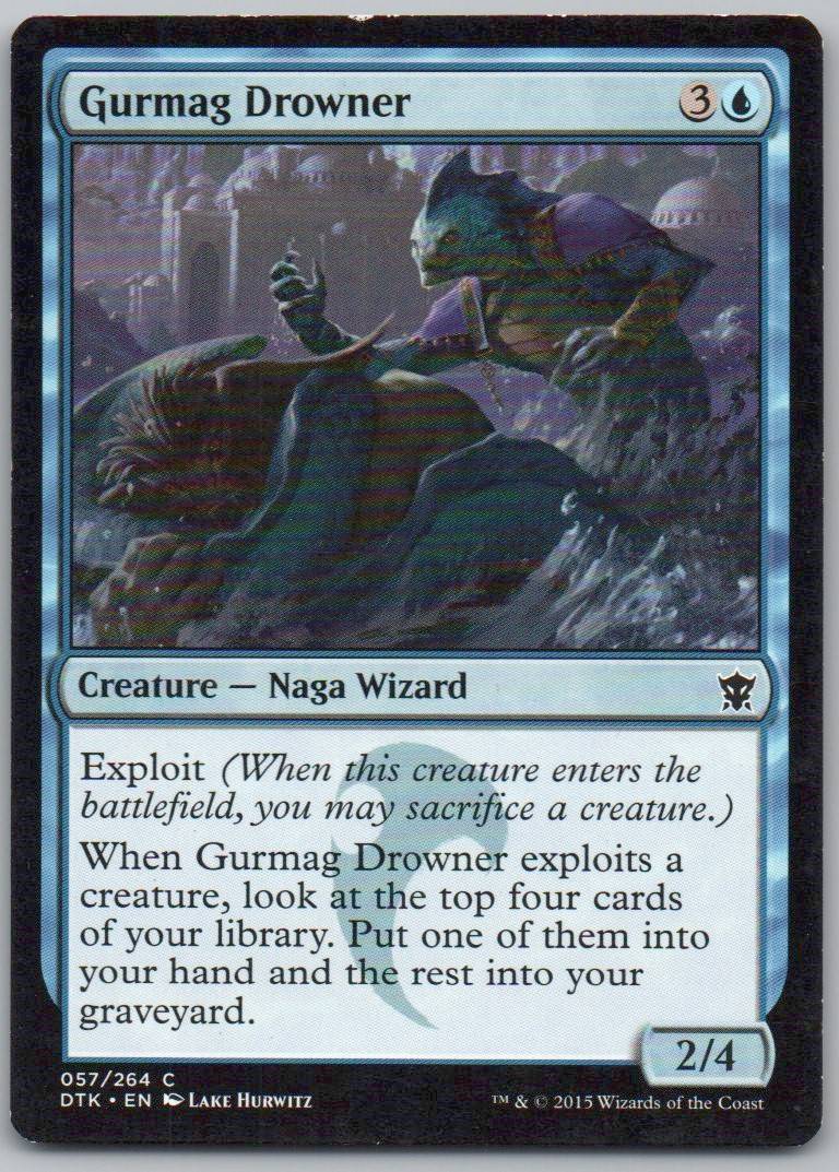 Gurmag Drowner 57 Normal Creature Card - The List Reprints