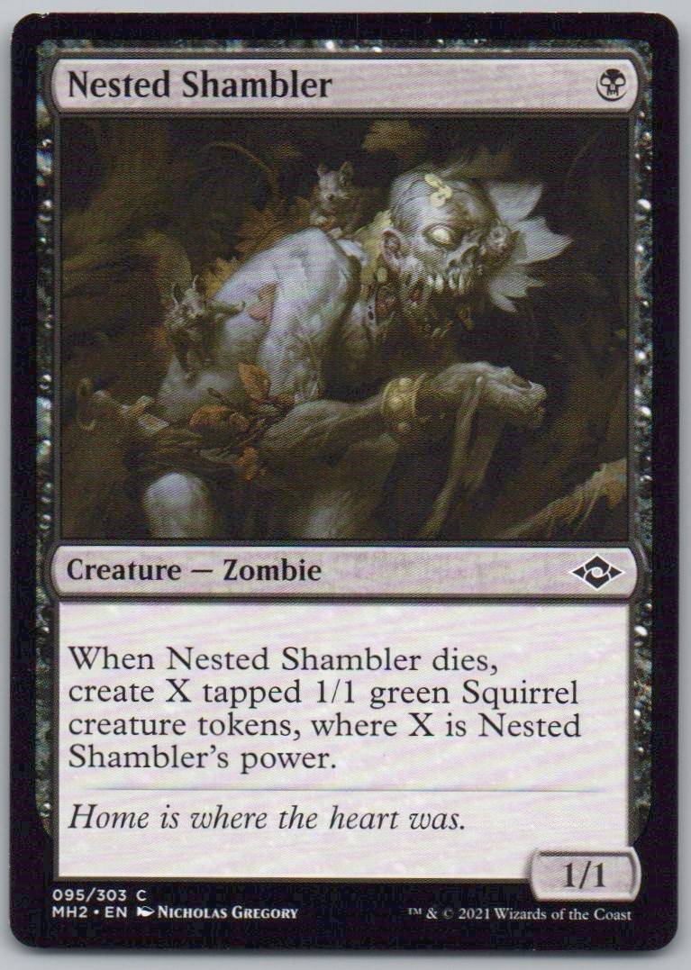 Nested Shambler 95 Normal Creature Card - Modern Horizons 2
