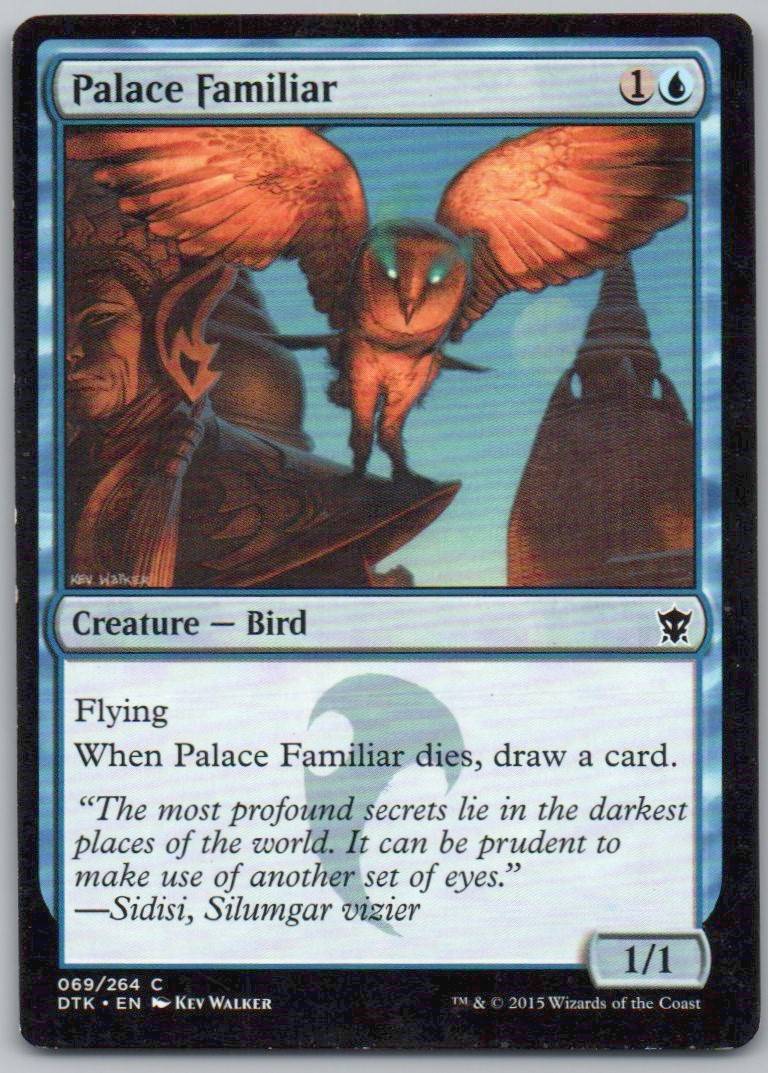 Palace Familiar 69 Normal Creature Card - Dragons of Tarkir