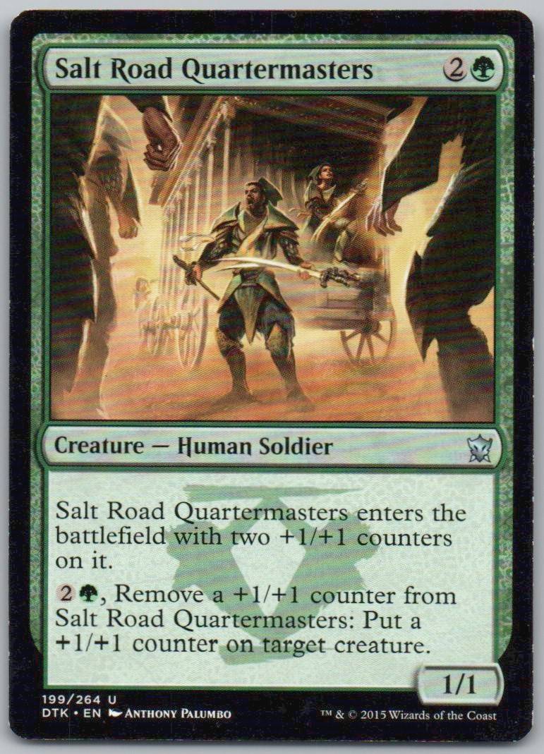 Salt Road Quartermasters 199 Normal Creature Card - Dragons of Tarkir