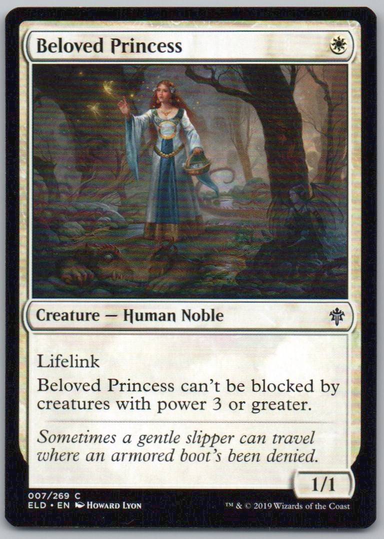 Beloved Princess 7 Normal Creature Card - Throne of Eldraine
