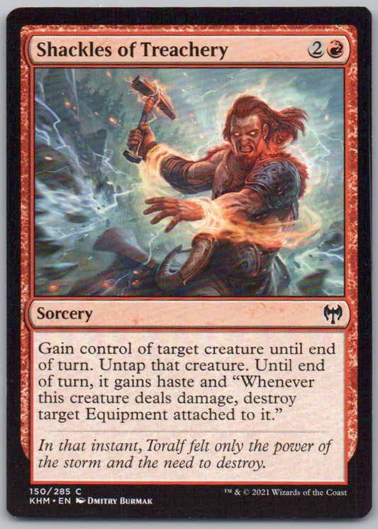 Shackles of Treachery 150 Normal Sorcery Card - Kaldheim