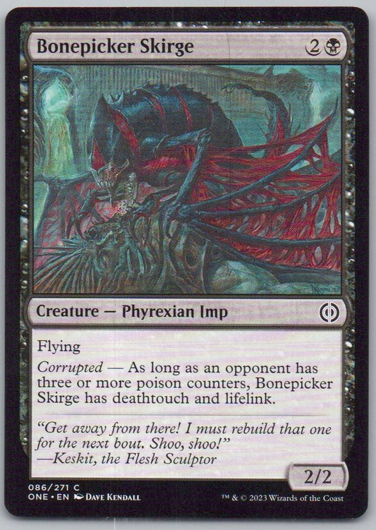 Bonepicker Skirge 86 Normal Creature Card - Phyrexia: All Will Be One