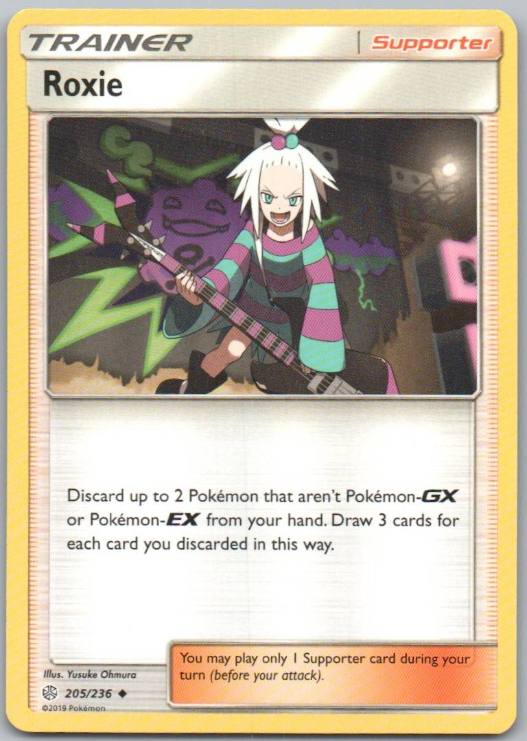 Roxie 205 Normal Trainer Card - Cosmic Eclipse