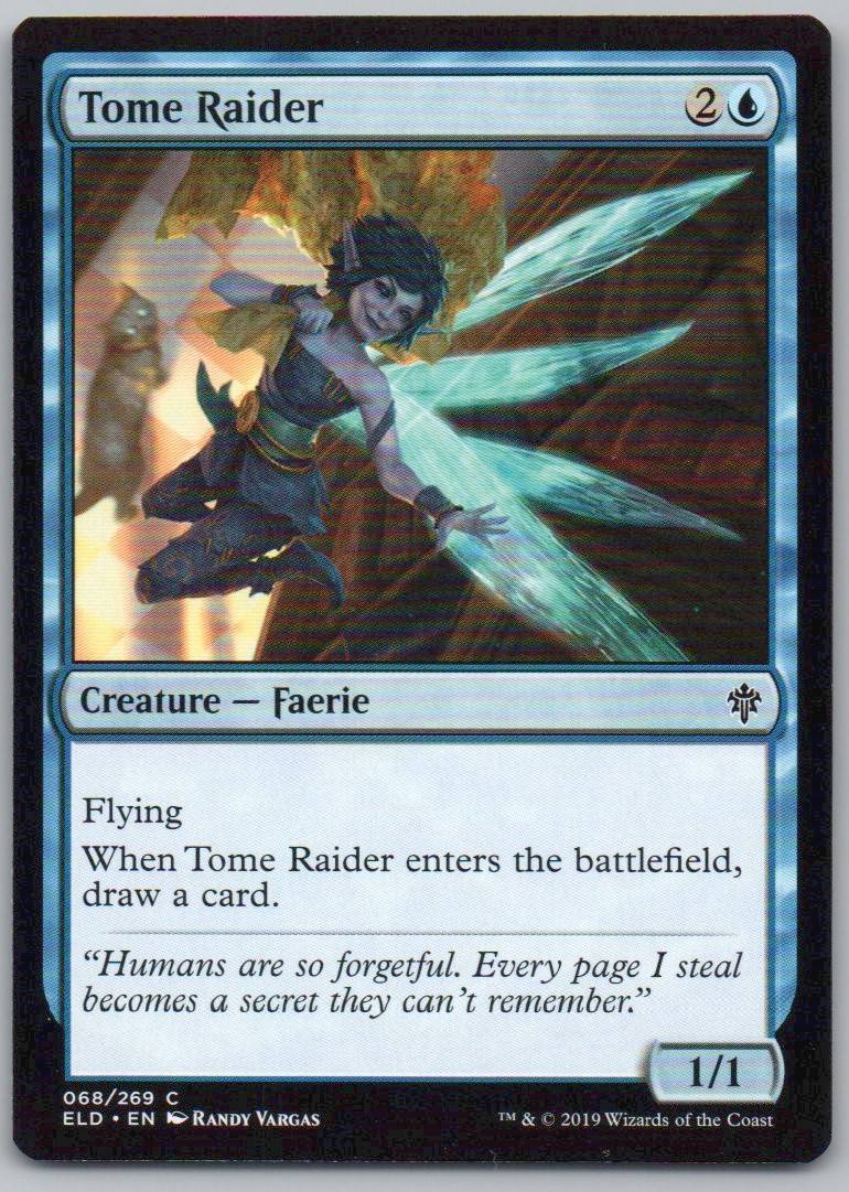 Tome Raider 68 Normal Creature Card - Throne of Eldraine