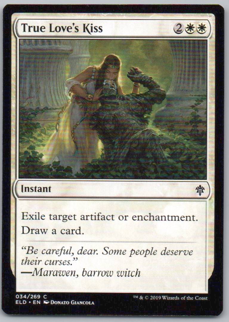 True Love's Kiss 34 Normal Instant Card - Throne of Eldraine